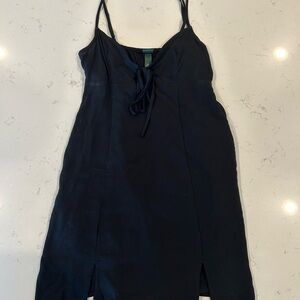 Wile Fable Black Slip Dress, Women’s XS